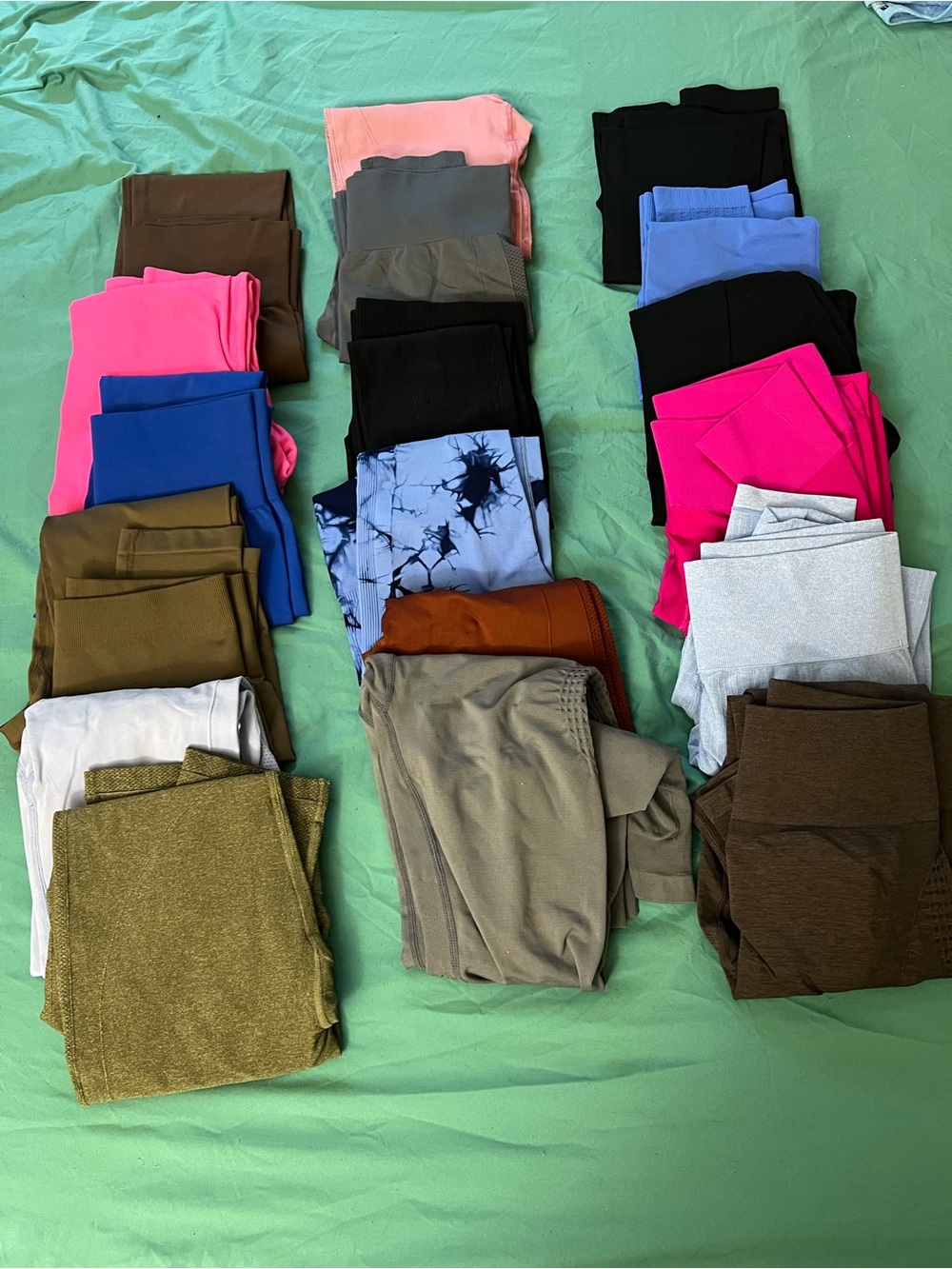 Women’s Active Leggings - Pink & Blue Options